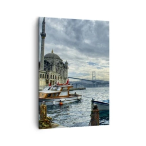 Schilderen op canvas - Op de grens van de werelden - 50x70 cm