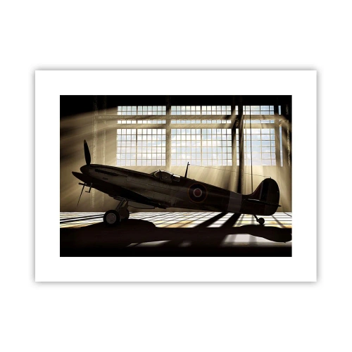 Poster - De rust van een krijger - 40x30 cm