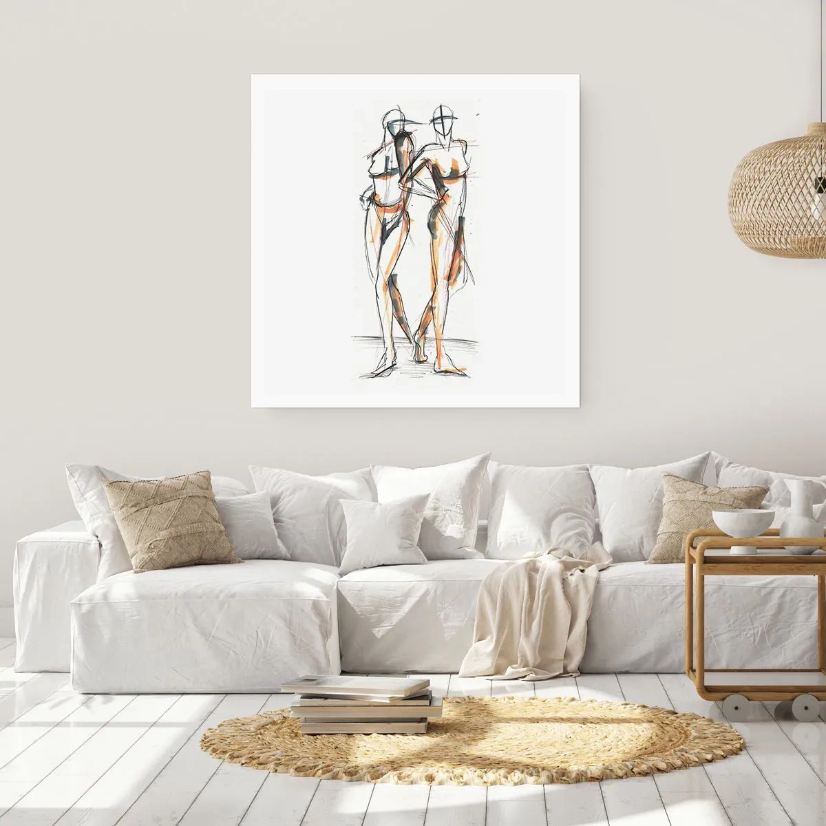 Poster - Een studie van genade - 30x30 cm