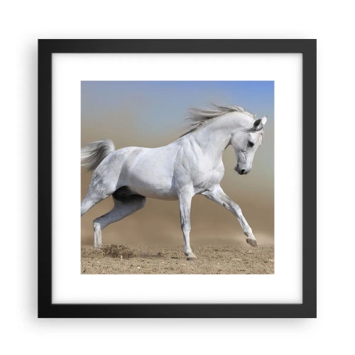 Poster in een zwarte lijst - Het mooiste Arabische sprookje - 30x30 cm