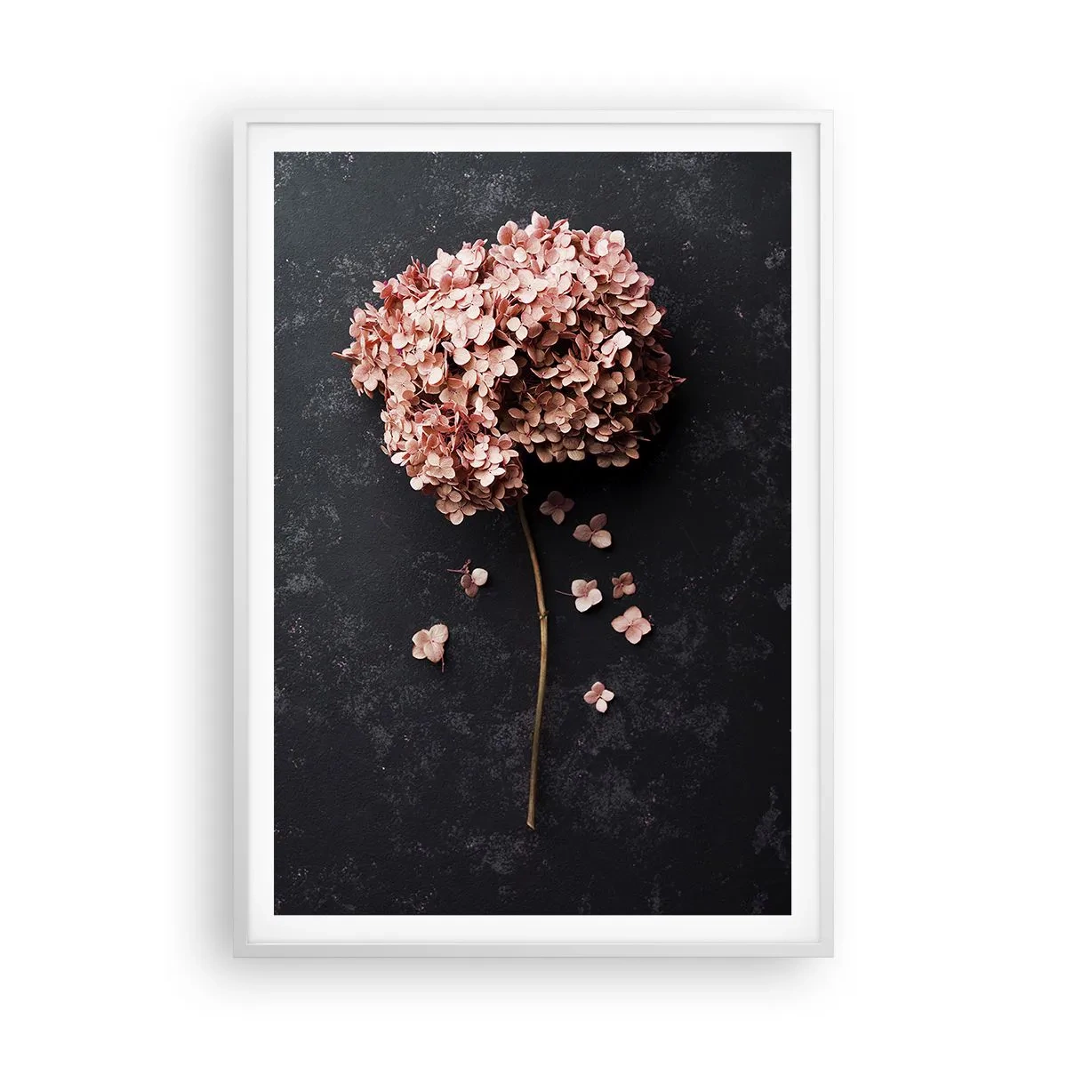 Poster in een witte lijst - Een echt romantisch teken - 70x100 cm