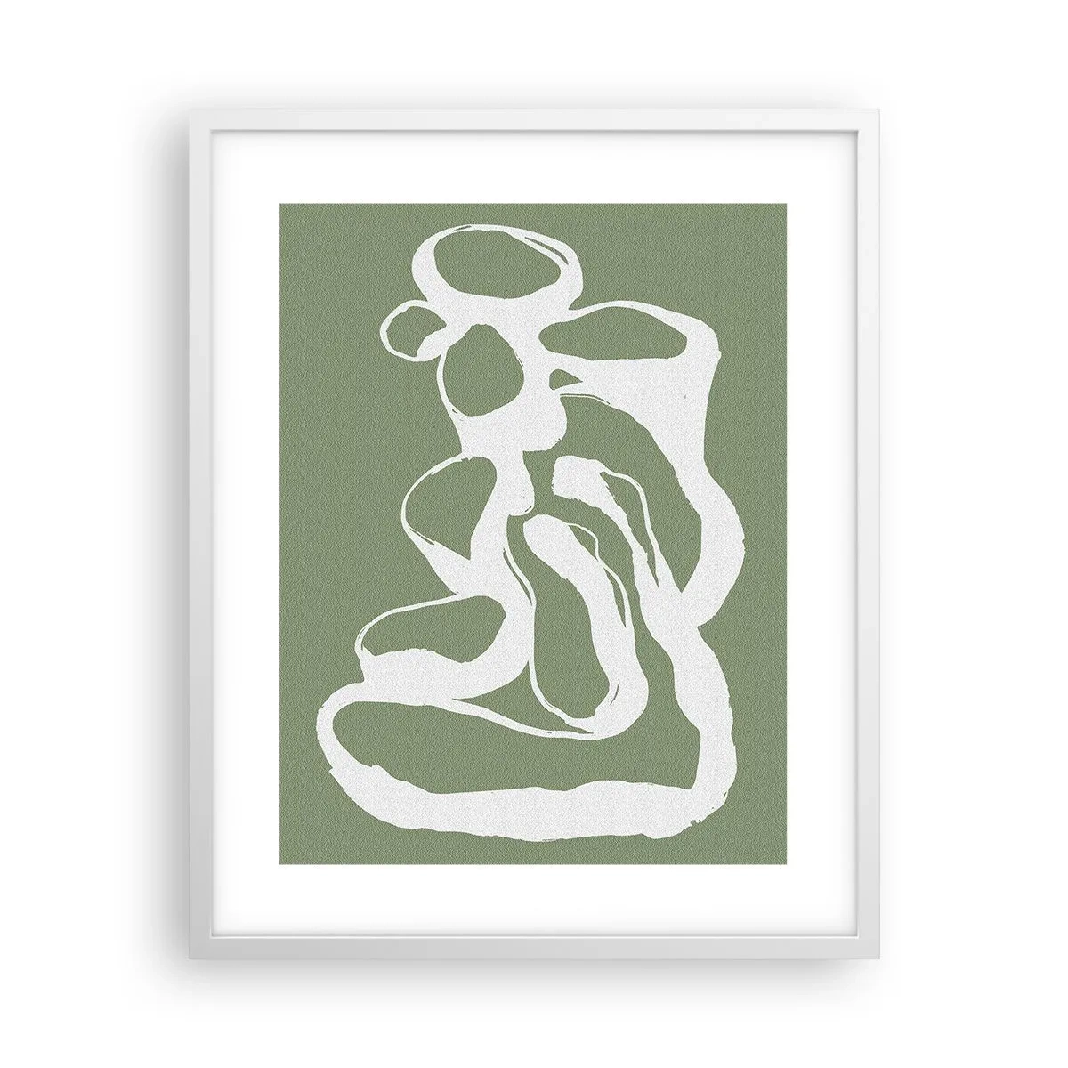 Poster in een witte lijst - De roep van de ruimte - 40x50 cm