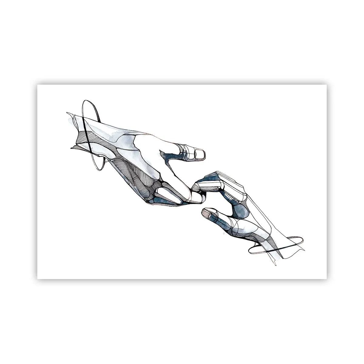 Poster - Een goed gebaar - 91x61 cm