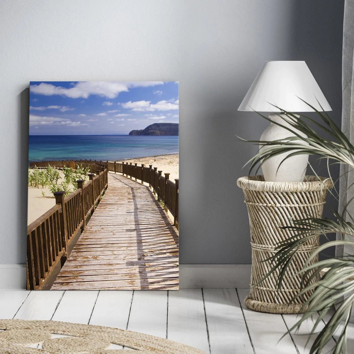 Schilderen op canvas - Neem me mee naar de gelukkige eilanden - 45x80 cm