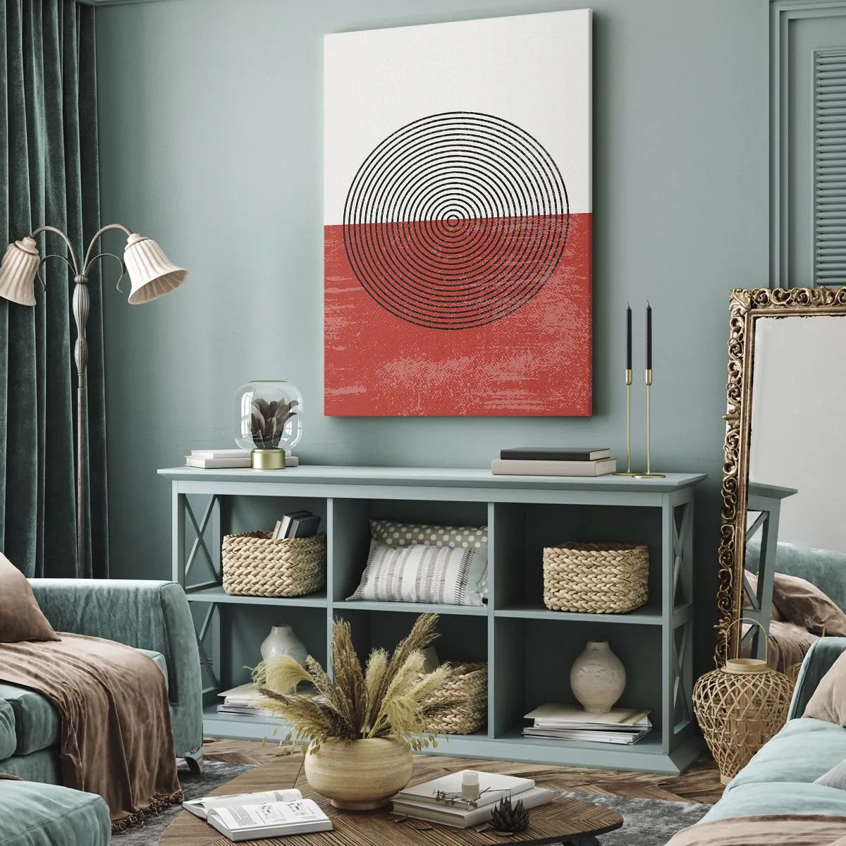 Schilderen op canvas - Op de kop geslagen - 50x70 cm