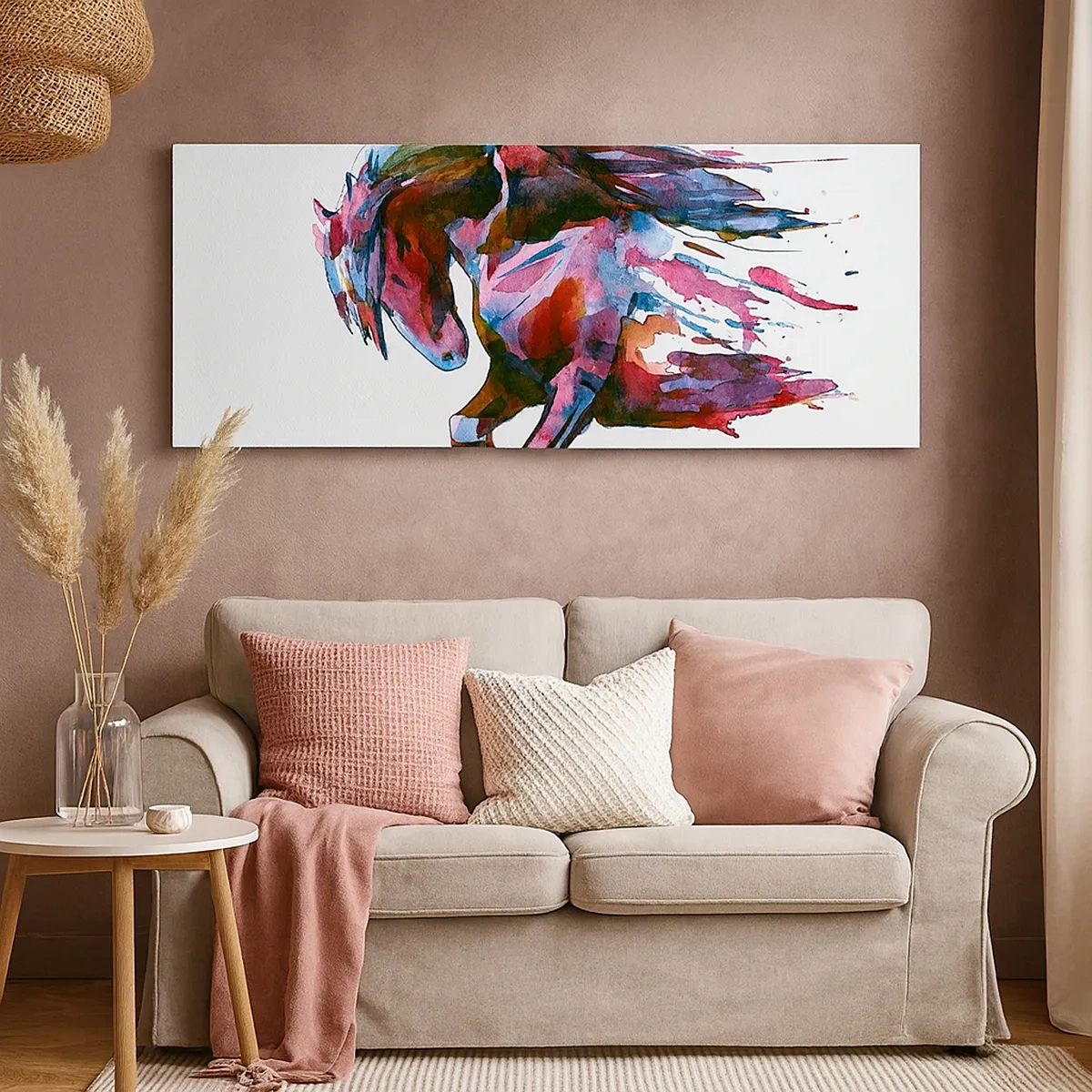 Schilderen op canvas - In vervoering - 30x30 cm