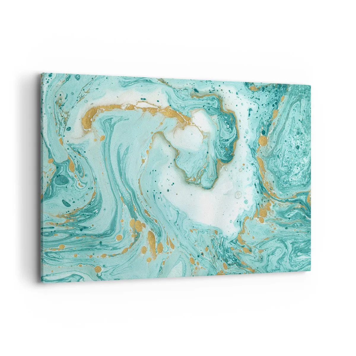 Schilderen op canvas - Onder de grote golf van het Edo-tijdperk - 120x80 cm