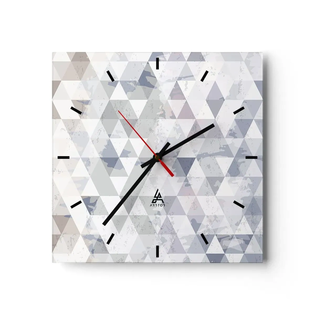 Wandklok - Klok - In ritme op drie - 30x30 cm