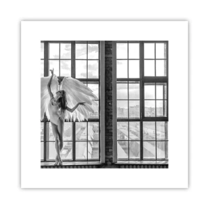 Poster - Stad der Engelen? - 30x30 cm