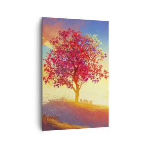 Schilderen op canvas - Pelgrim bij de bestemming - 80x120 cm