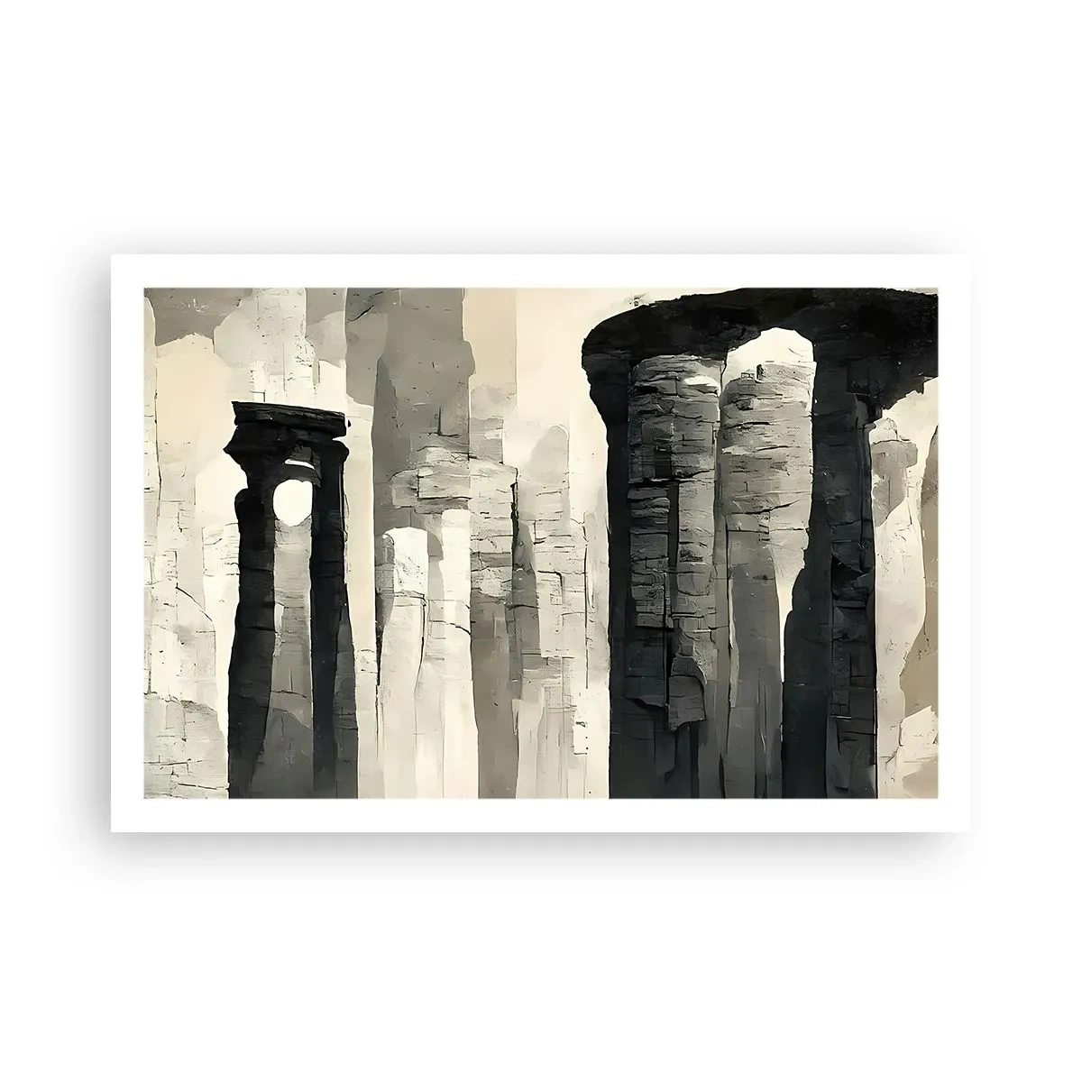 Poster - De majesteit van de oudheid - 91x61 cm