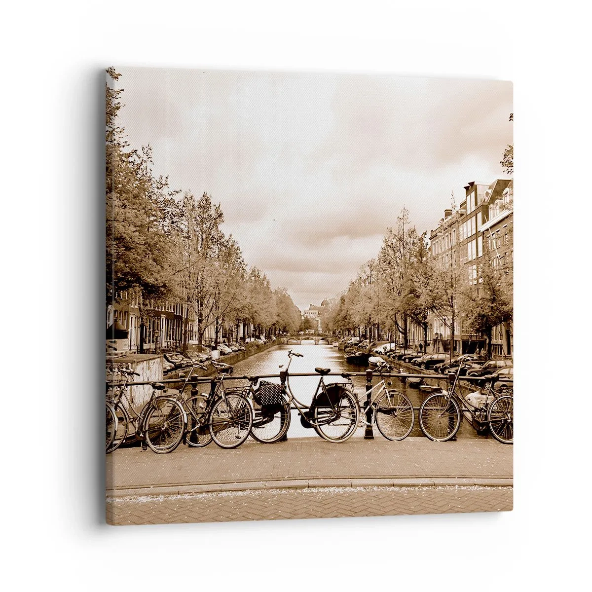 Schilderen op canvas - Hollandse sfeer - 40x40 cm