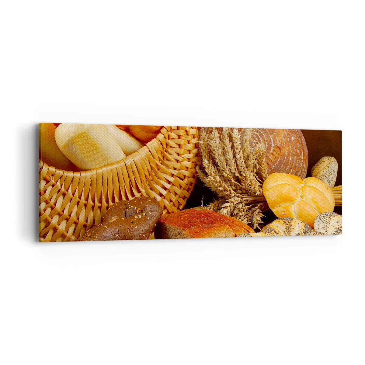 Schilderen op canvas - We kwamen er weer mee weg - 90x30 cm