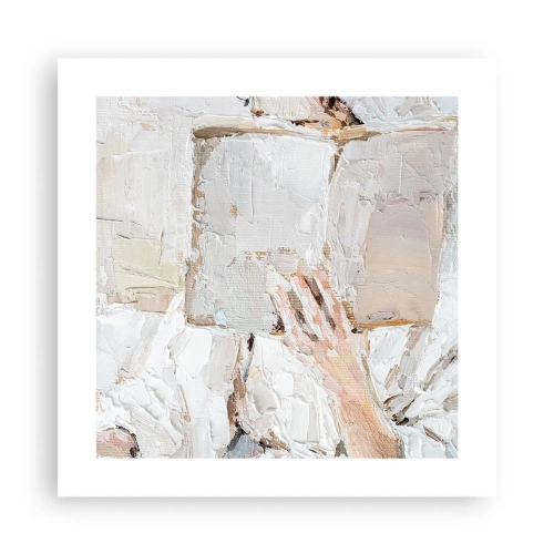 Poster - In een andere wereld - 40x40 cm