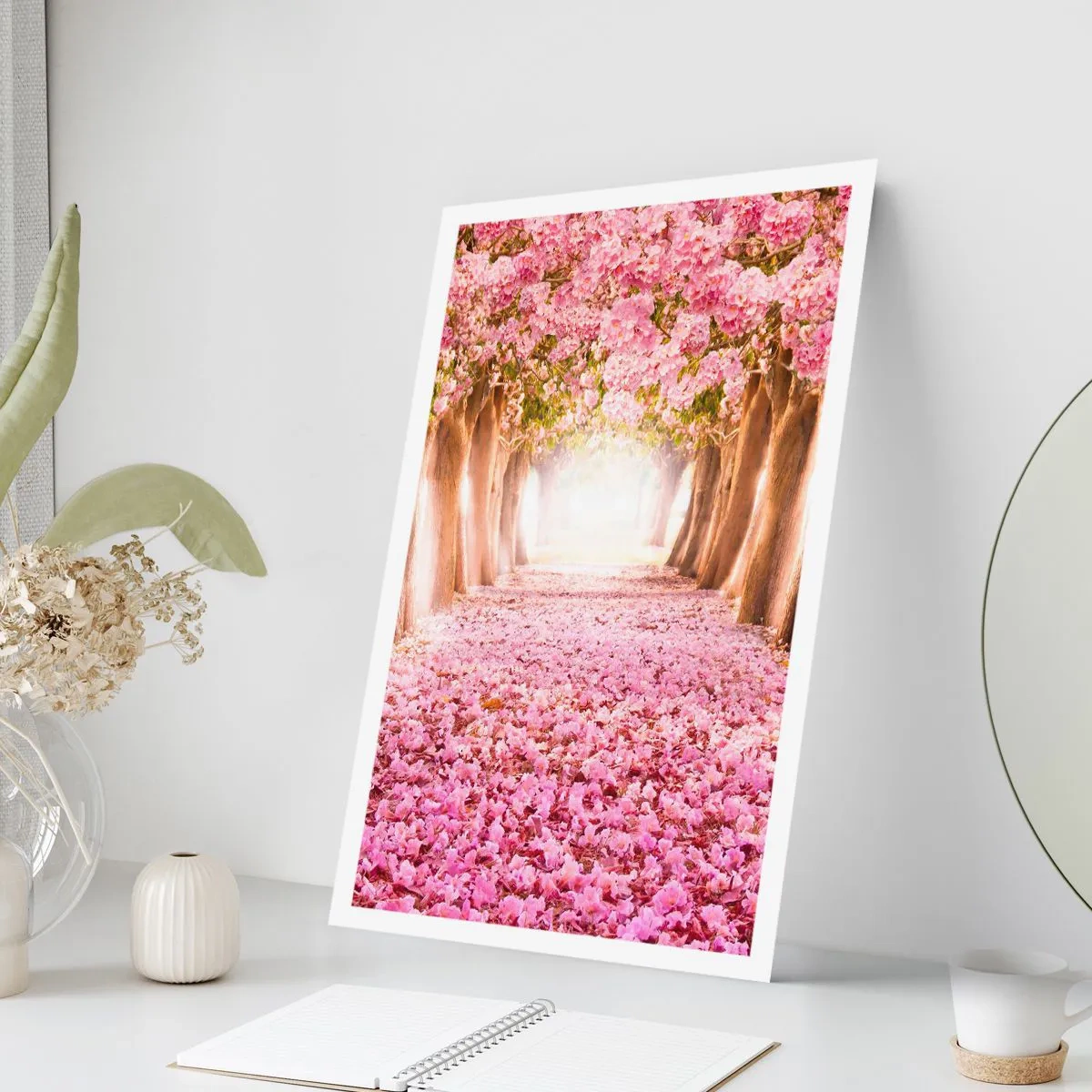 Poster - De weg naar het paradijs - 40x50 cm