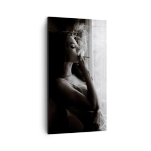 Schilderen op canvas - Een sensueel moment - 45x80 cm