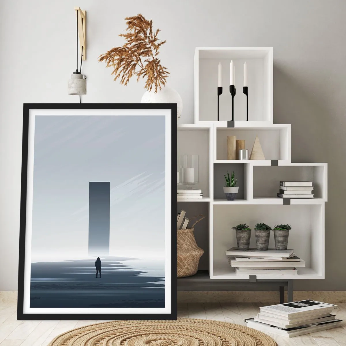 Poster in een zwarte lijst - Kans of bedreiging? - 70x100 cm