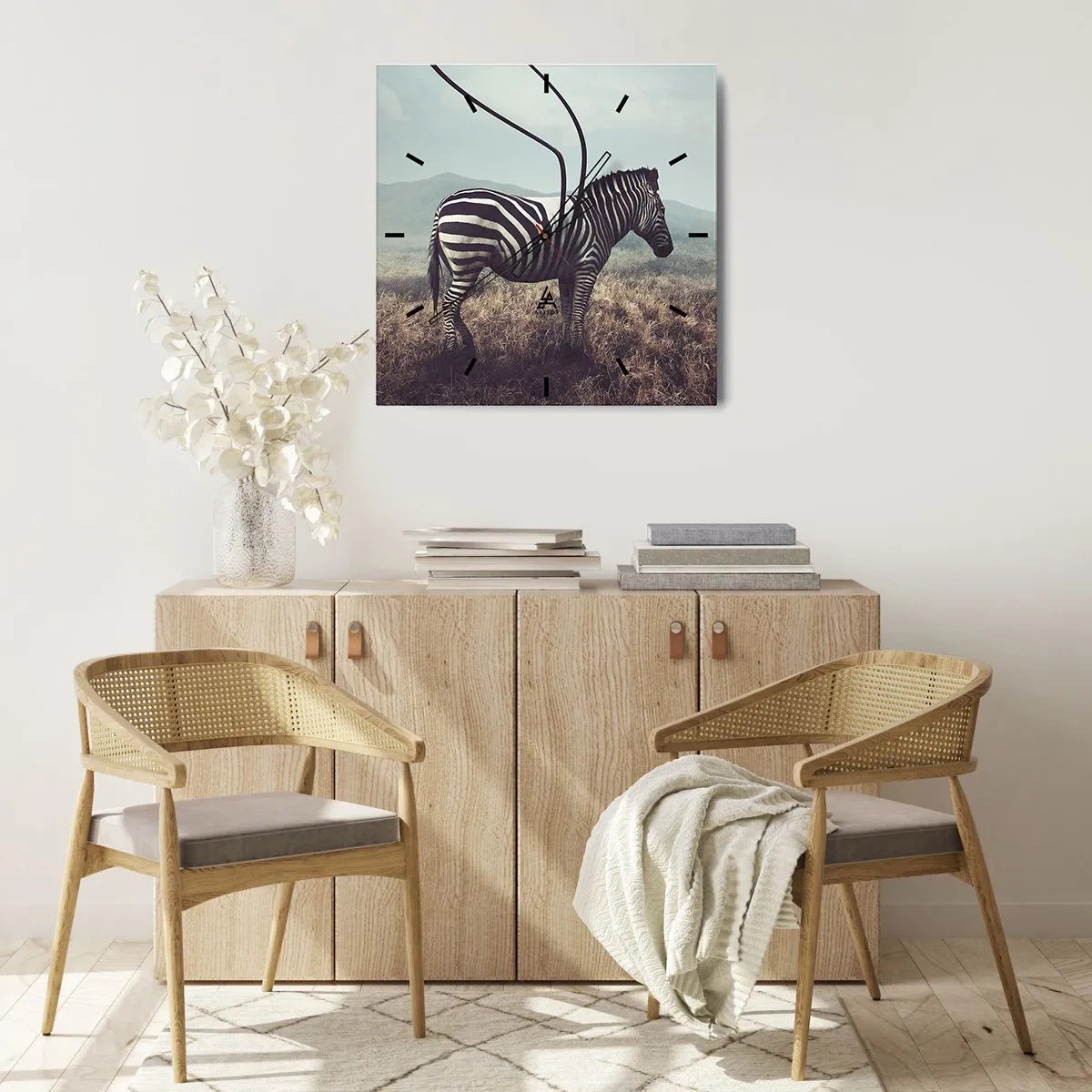 Wandklok - Klok - Aandacht! Gebrek - 30x30 cm
