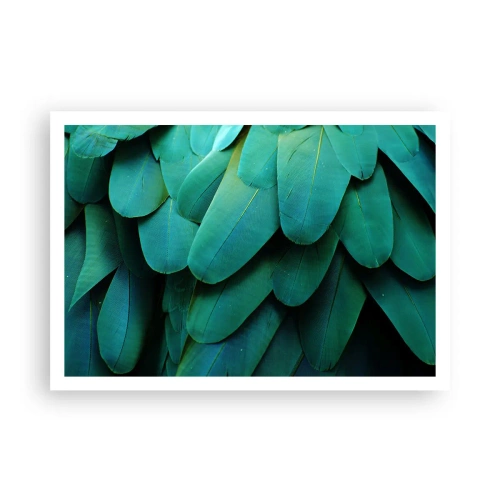 Poster - Papegaaiachtige precisie - 100x70 cm