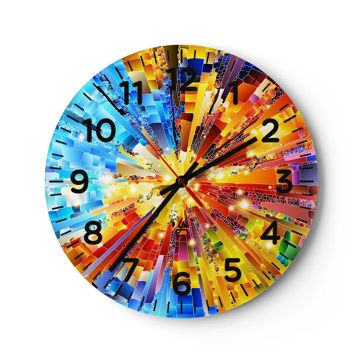 Wandklok - Klok - In medias res - 40x40 cm