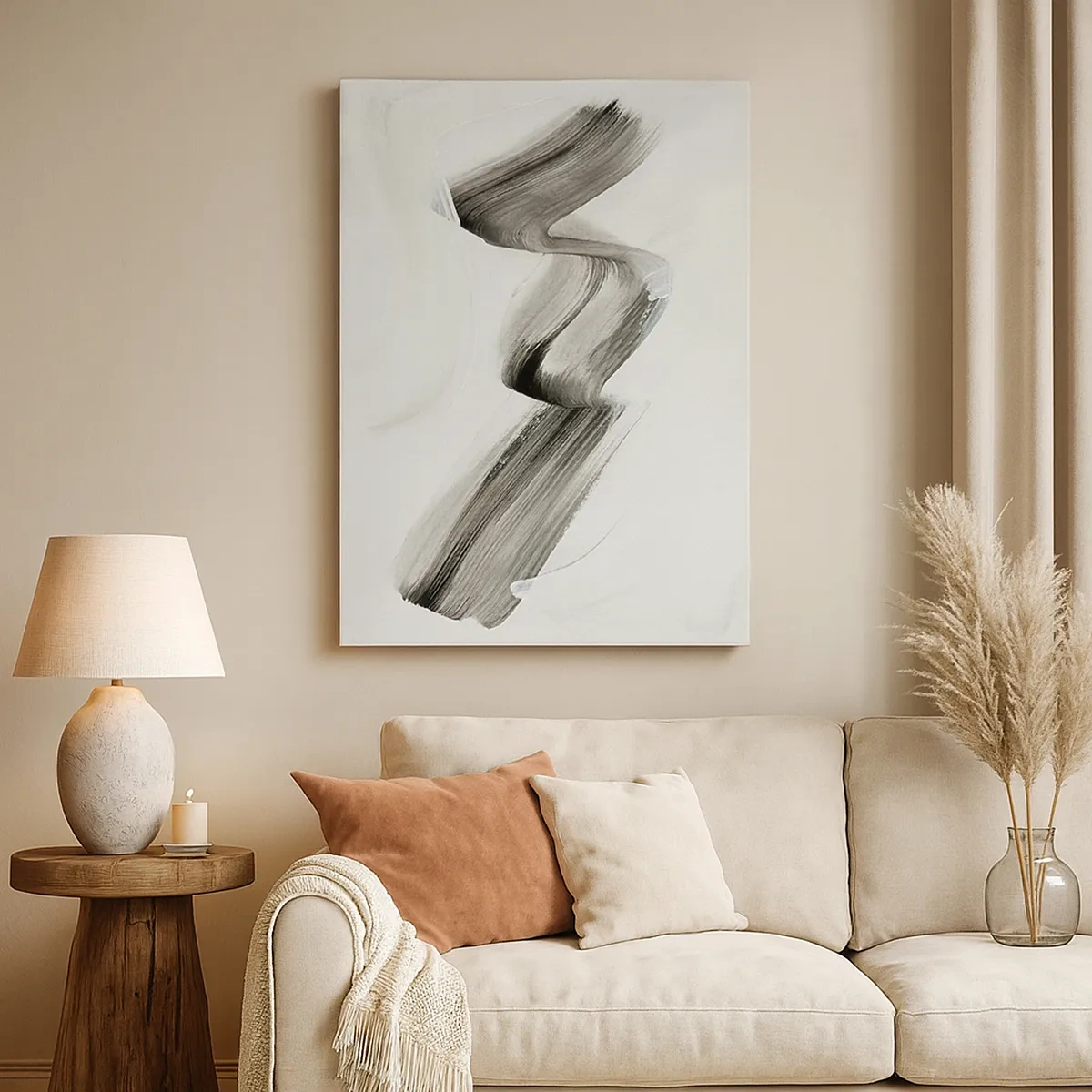 Schilderen op canvas - Terloops voor de lol - 50x70 cm