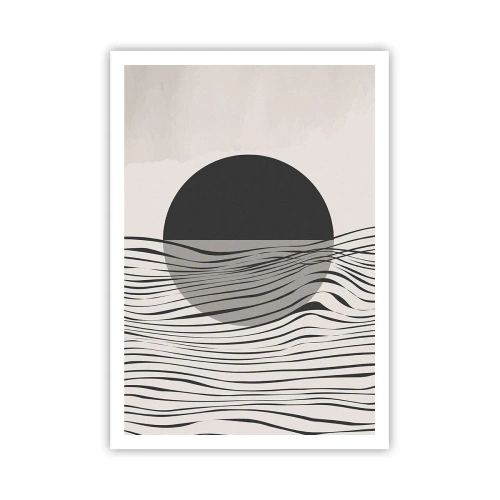 Poster - Halve compositie - 70x100 cm