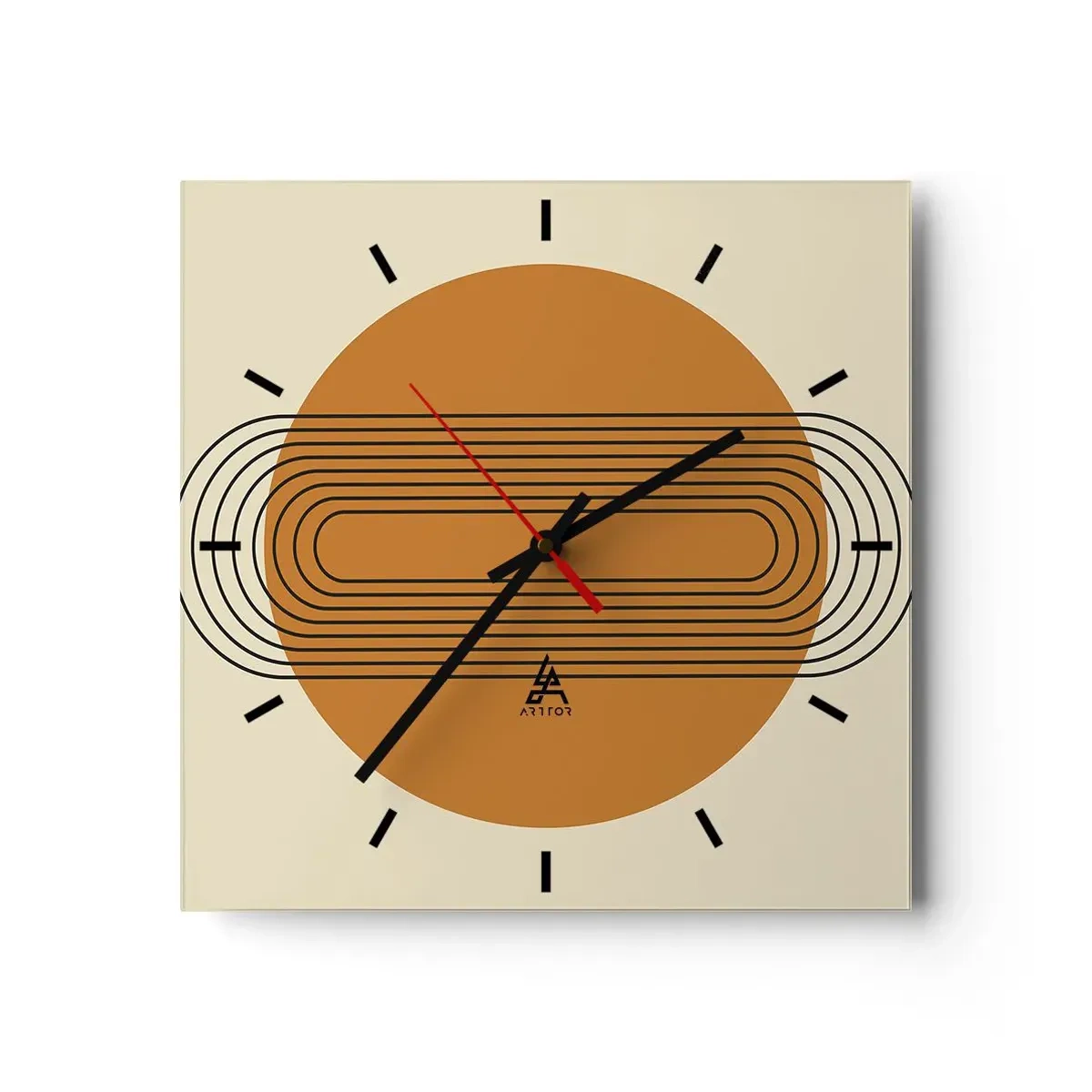 Wandklok - Klok - Perfect plan - 30x30 cm