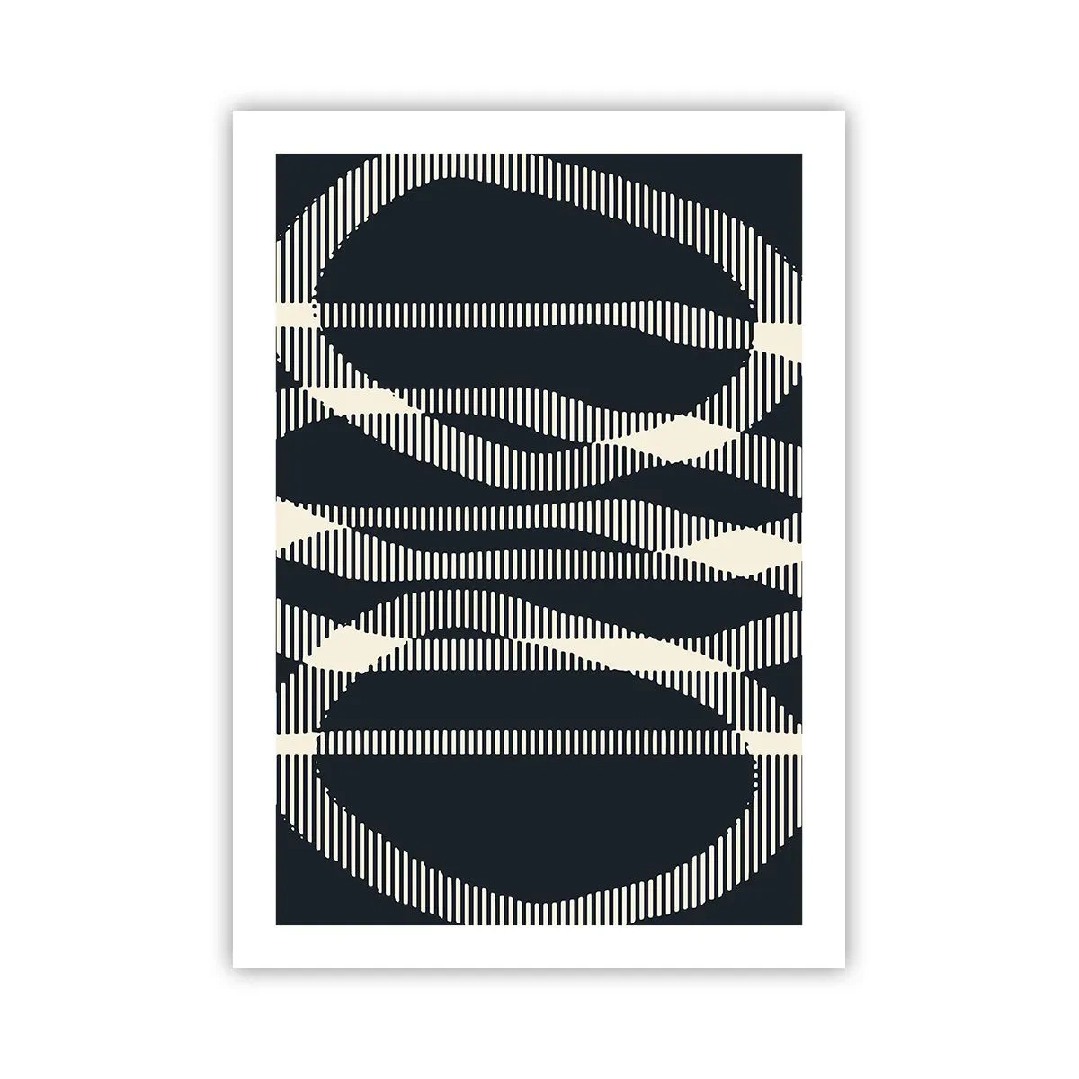 Poster - Een poging om de duisternis te doorbreken - 50x70 cm