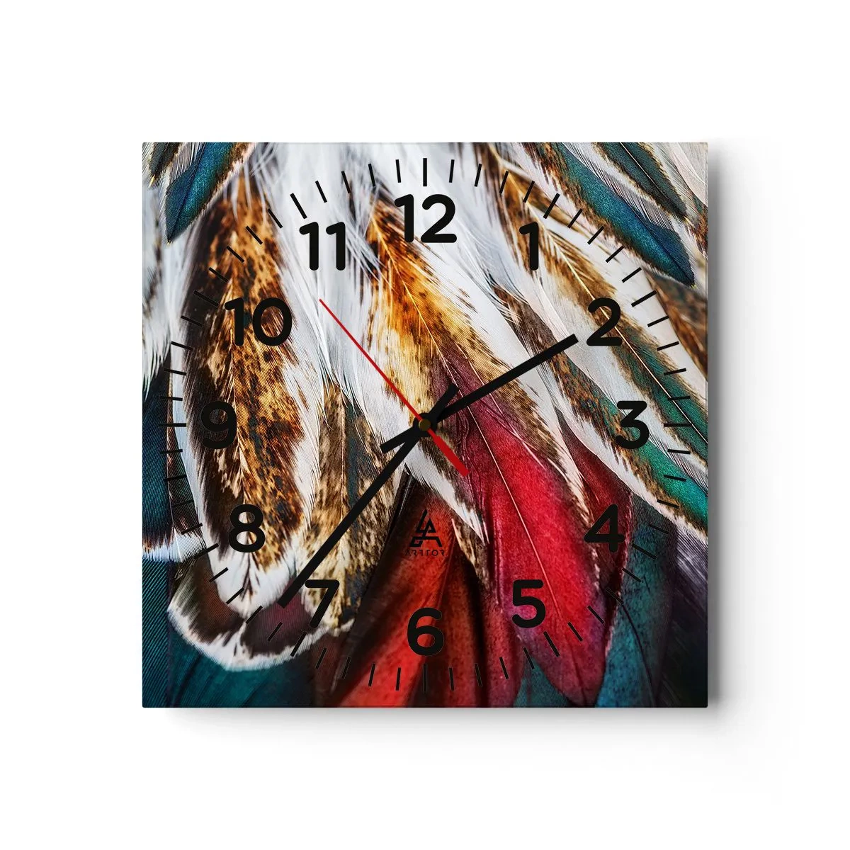 Wandklok - Klok - Geheimen van de vlucht - 30x30 cm