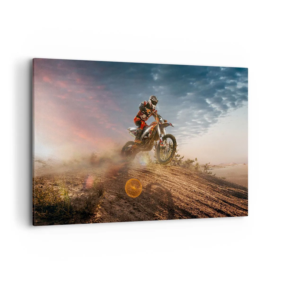 Schilderen op canvas - Voor overwinning - 120x80 cm