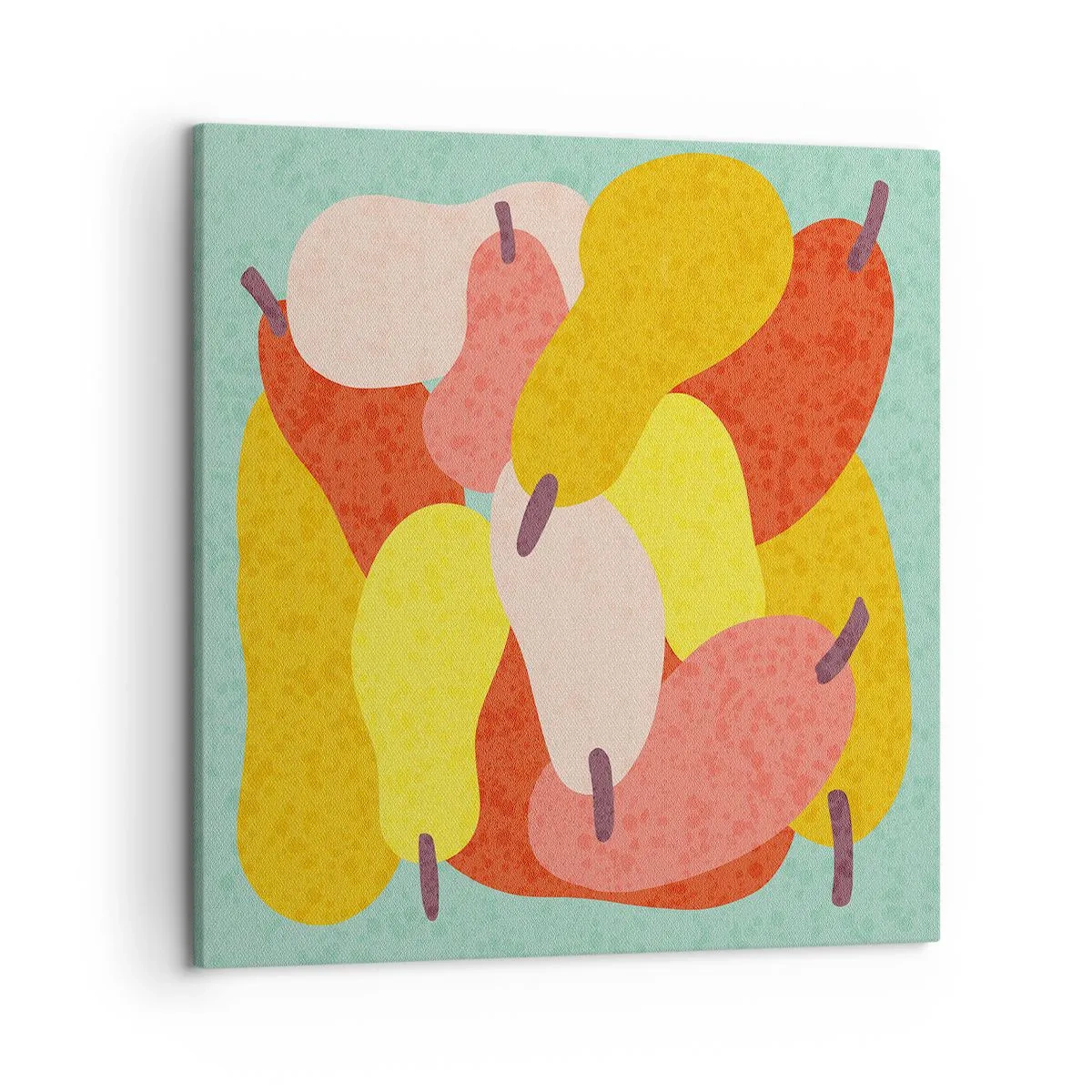 Schilderen op canvas - Probeer de zomerzon - 50x50 cm