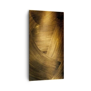 Schilderen op canvas - In een gouden doolhof - 55x100 cm