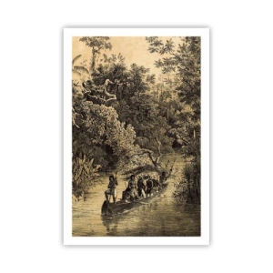 Poster - Expeditie naar de bron - 61x91 cm