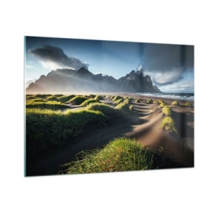 Schilderen op glas - Harmonie van de elementen - 100x70 cm