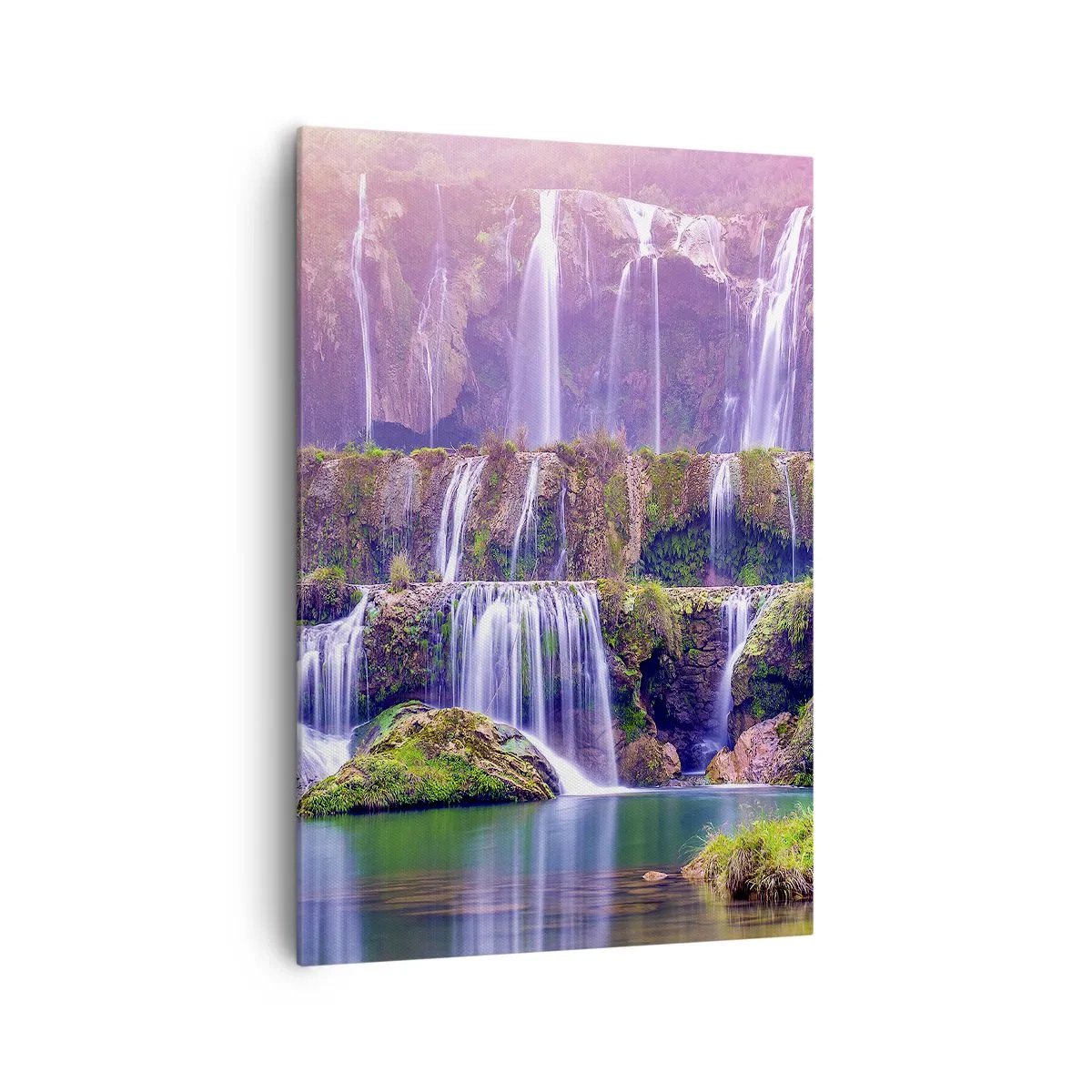 Schilderen op canvas - Trap naar de hemel - 70x100 cm