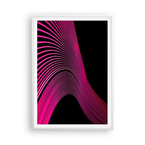 Poster in een witte lijst - Avenue van licht - 70x100 cm