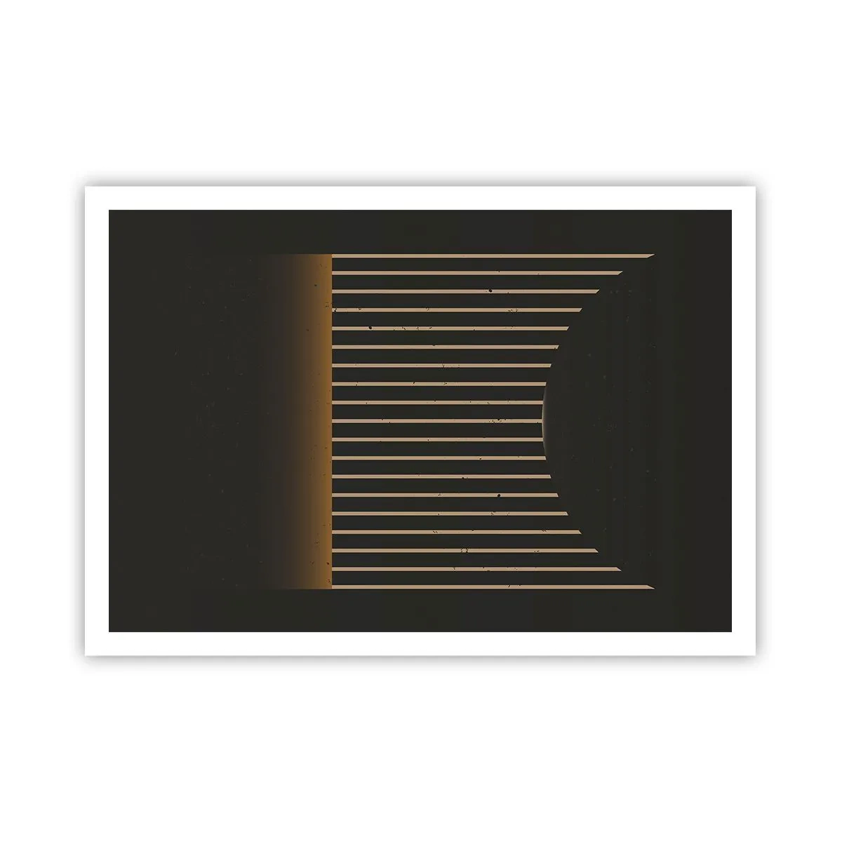 Poster - Verken de duisternis - 100x70 cm