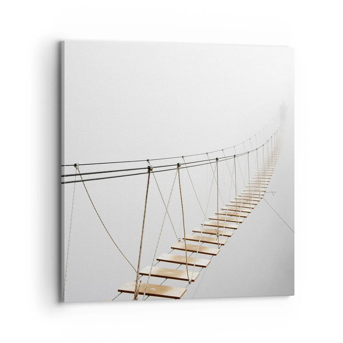 Schilderen op canvas - Waar zal het je brengen? - 70x70 cm