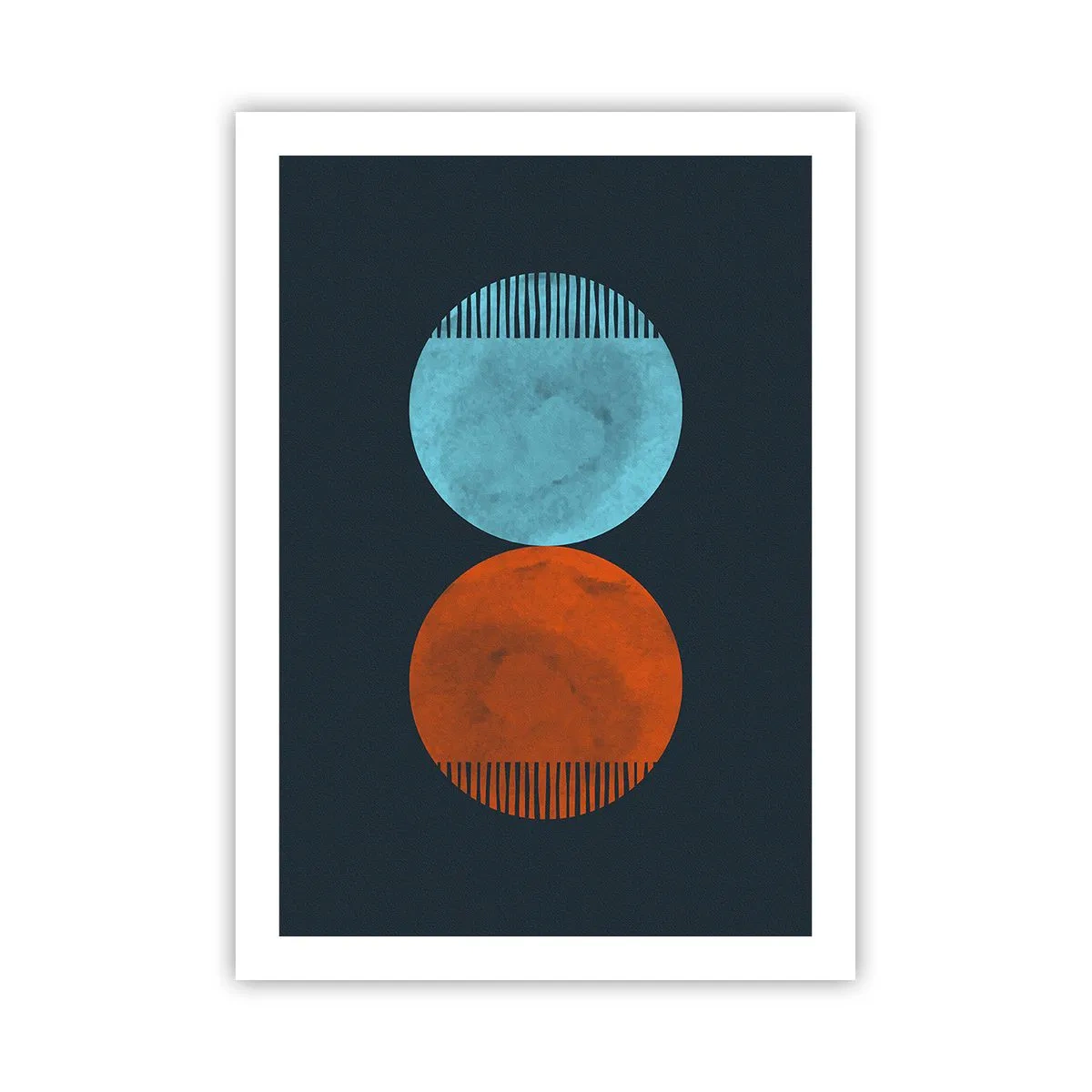 Poster - Alleen geometrie? - 50x70 cm