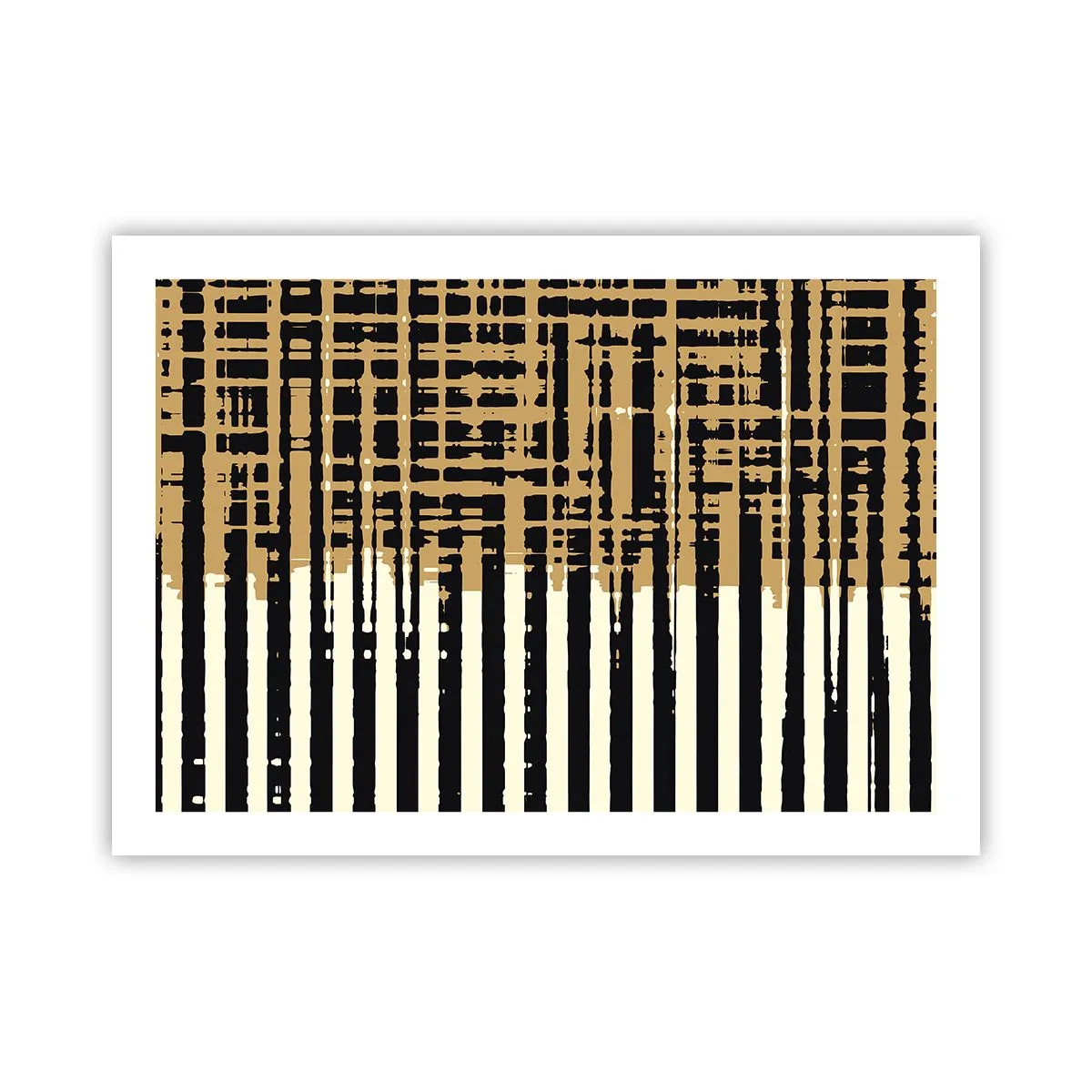 Poster - Architecturale abstractie - 70x50 cm