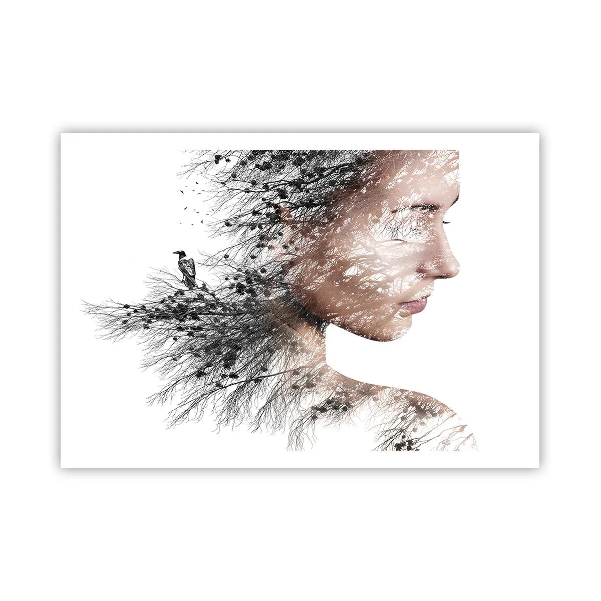 Poster - De geest van het bos - 100x70 cm