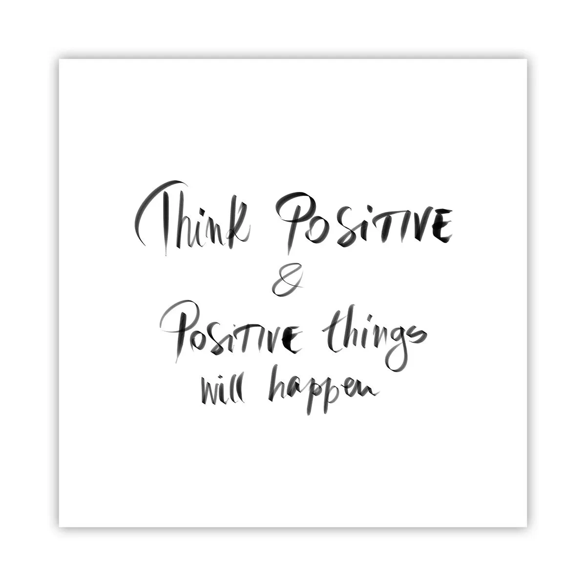 Poster - Hoe leef je het leven? - 30x30 cm