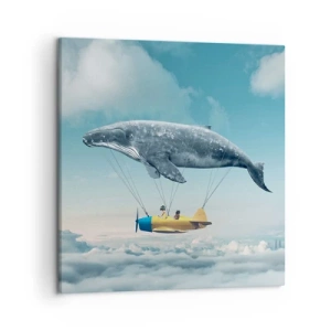 Schilderen op canvas - Waarom niet? - 50x50 cm