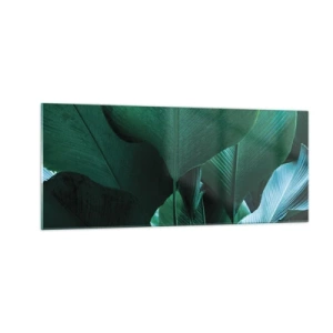 Schilderen op glas - Naar het licht gekeerd - 100x40 cm