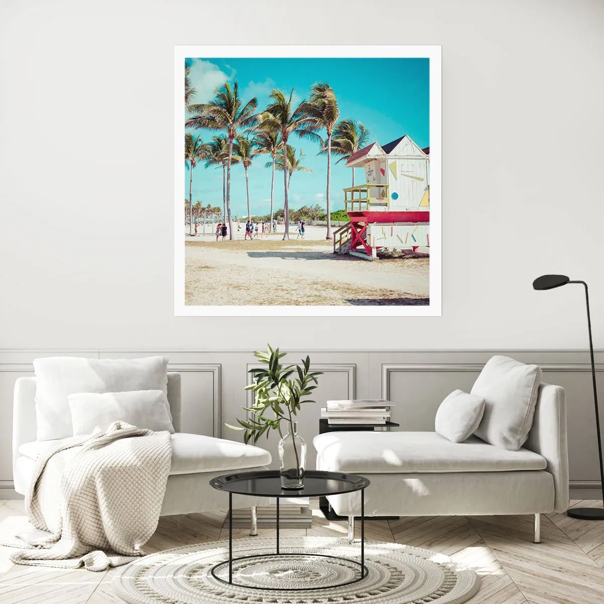 Poster - Je hebt een mooie dag voor de boeg - 40x40 cm