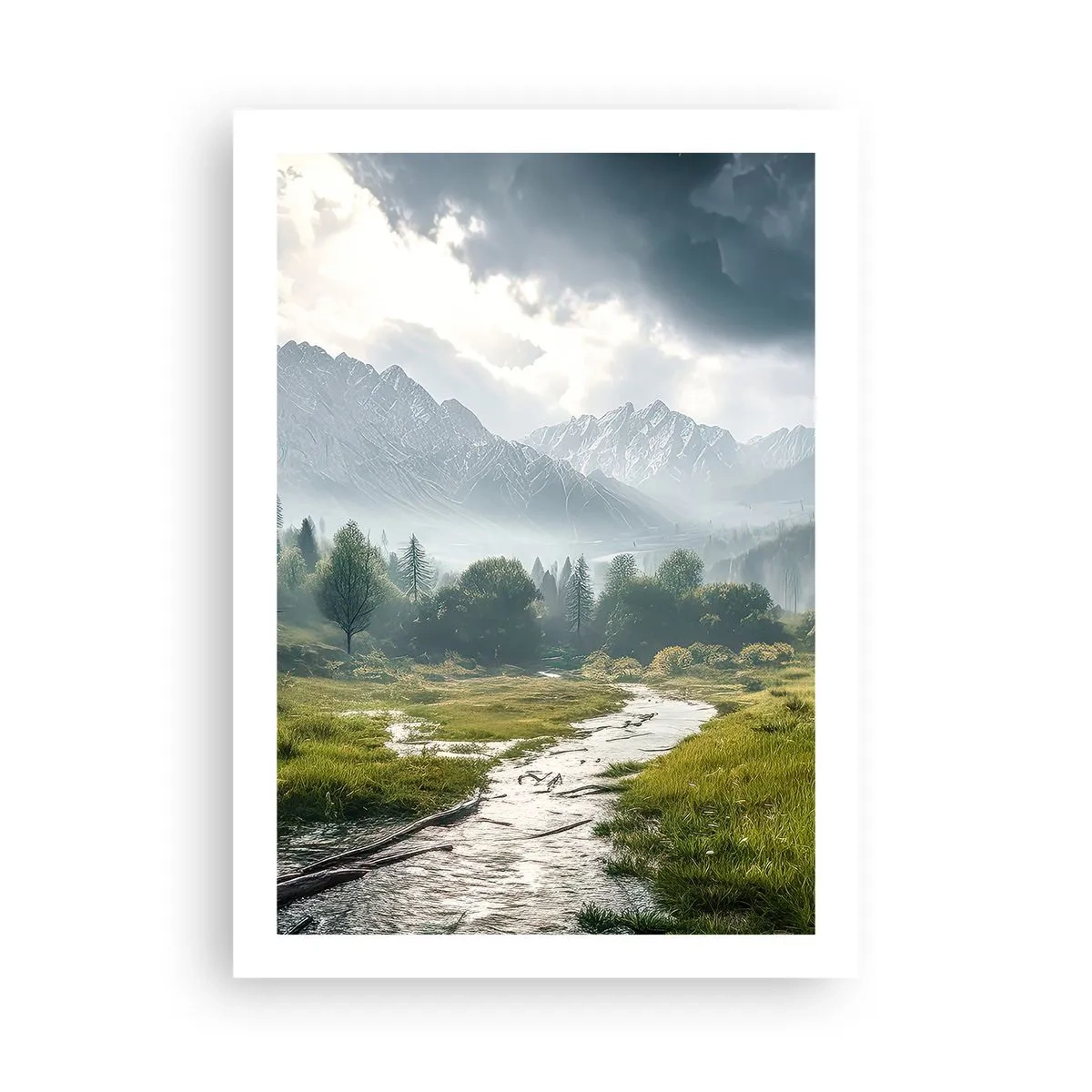 Poster - Daarheen en terug - 50x70 cm