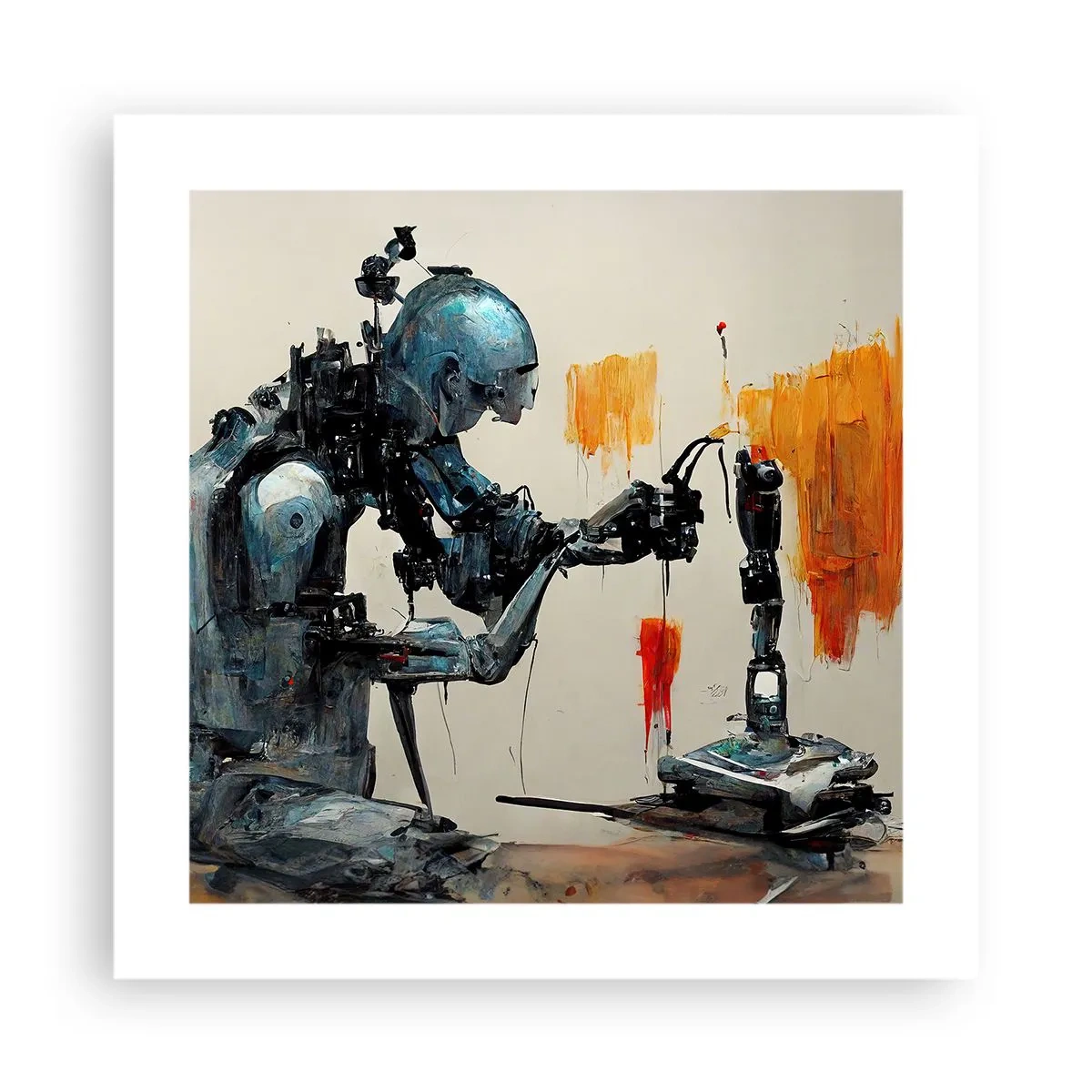 Poster - Morgen al… - 40x40 cm