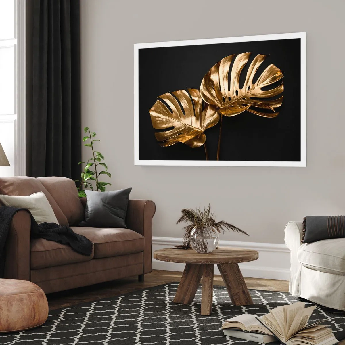 Poster - De schatten van de natuur - 100x70 cm
