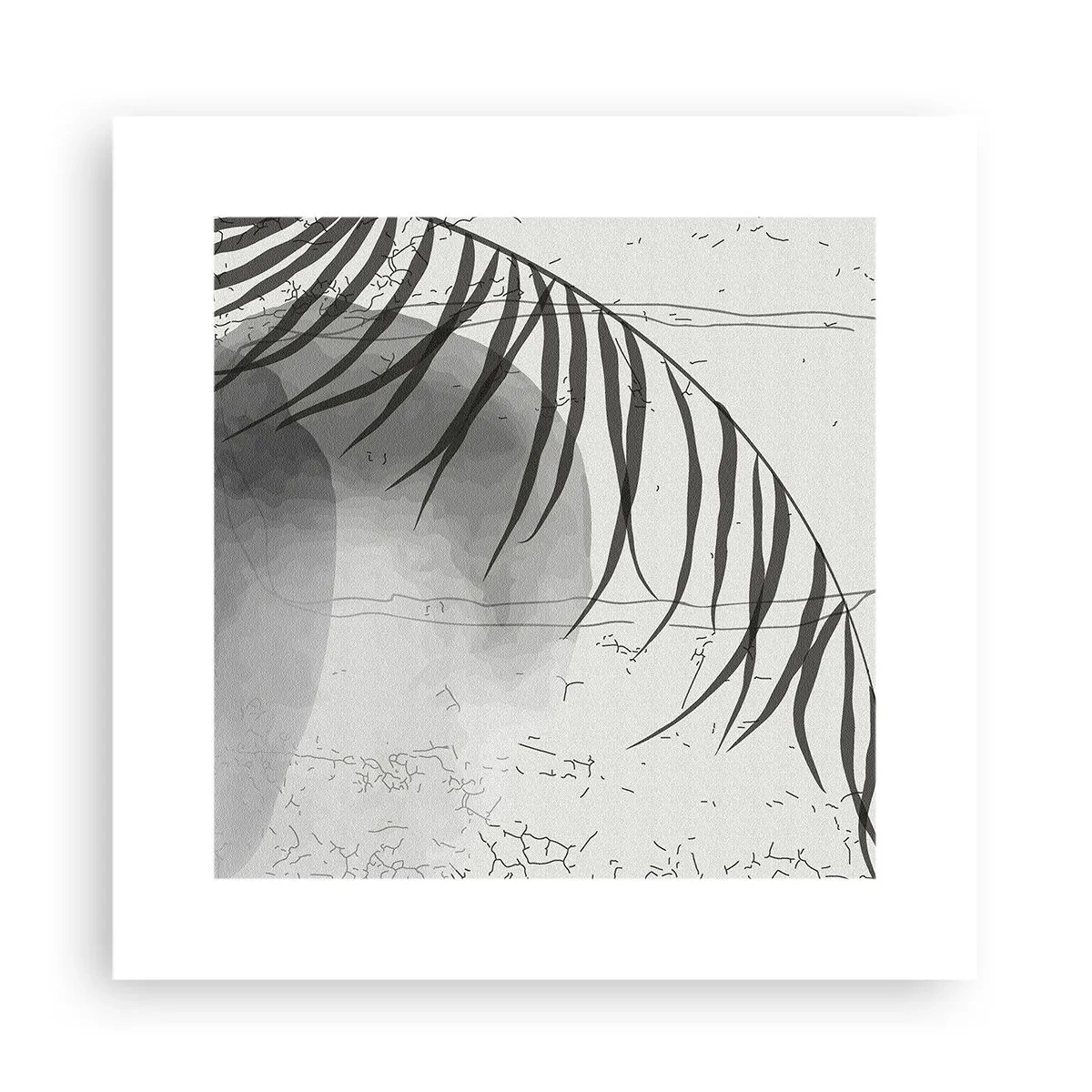 Poster - Het subtiele exotisme van de natuur - 30x30 cm