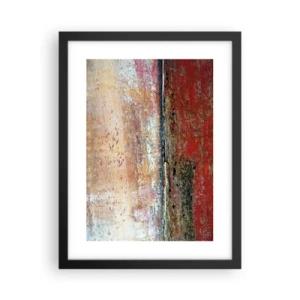Poster in een zwarte lijst - Wellicht is het de zee - 30x40 cm